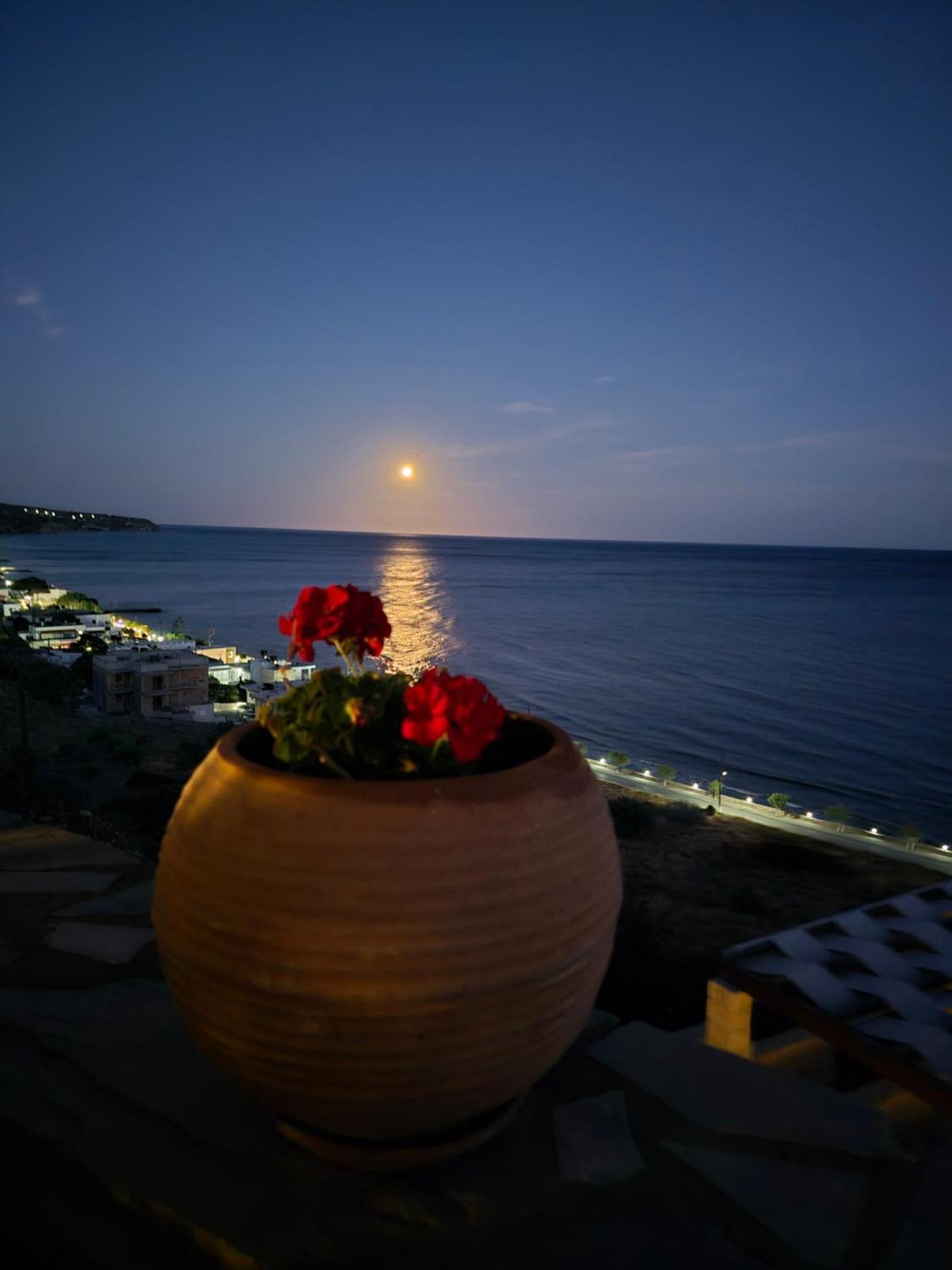Breathtaking Sea View Flat In South Crete Apartment Keratokampos Exterior photo